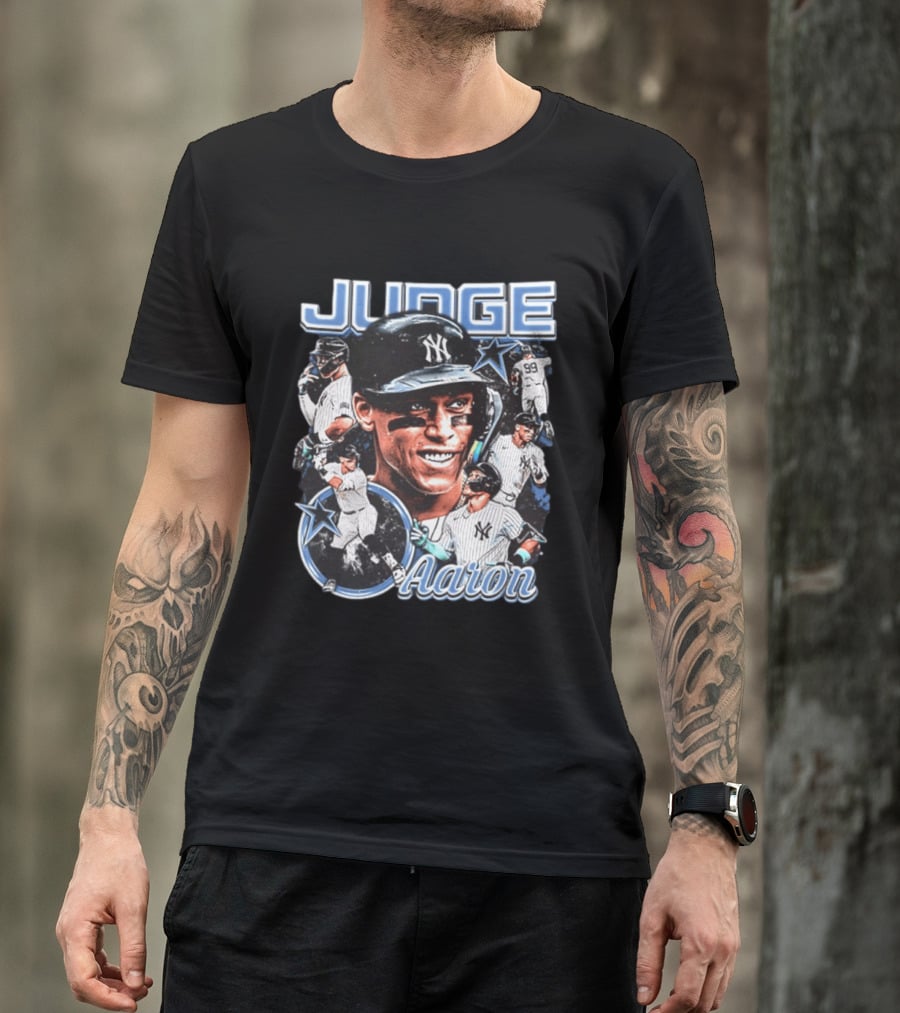 Aaron Judge New York Yankees Baseball Star Player Highlights 2026 T-Shirt