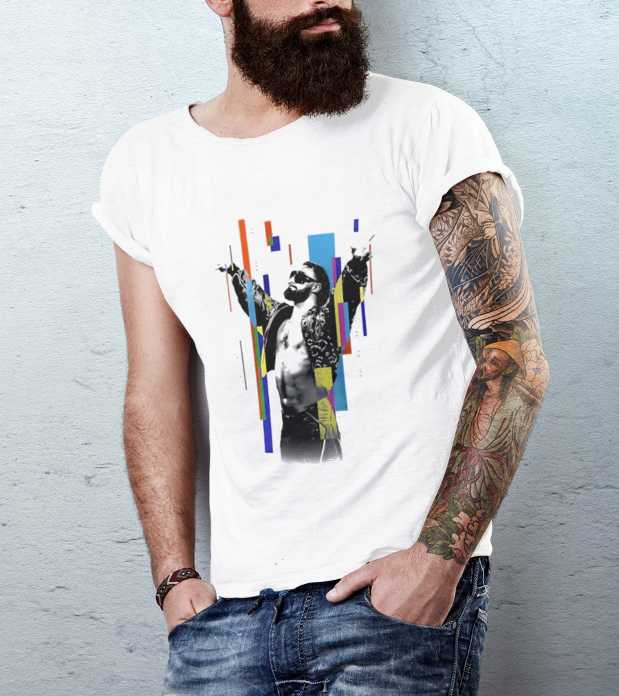 Seth Rollins Revolutionary Visionary WWE Iconic Pose T-Shirt