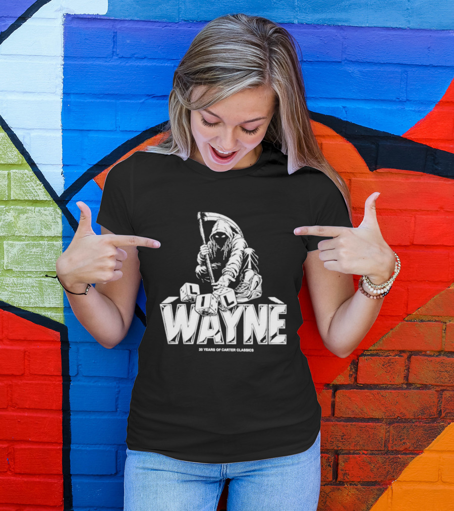 Lil Wayne 20 Years Of Carter Classics Reaper T-Shirt