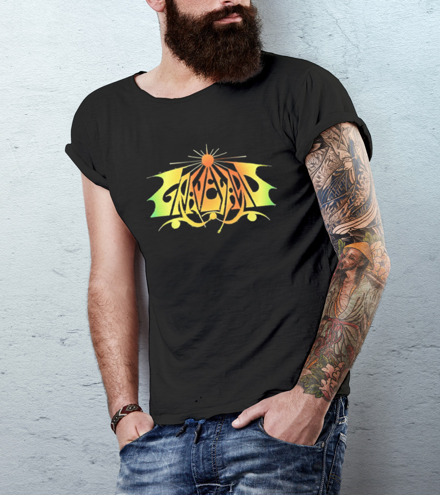 Graveyard Fever Vibrant Gothic Sunburst T-Shirt