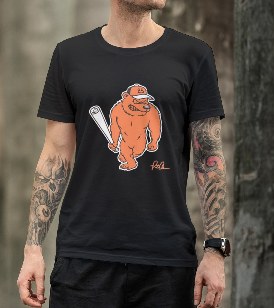 Polar Bear Pete 25 Baltimore Orioles MLB 2026 Season T-Shirt