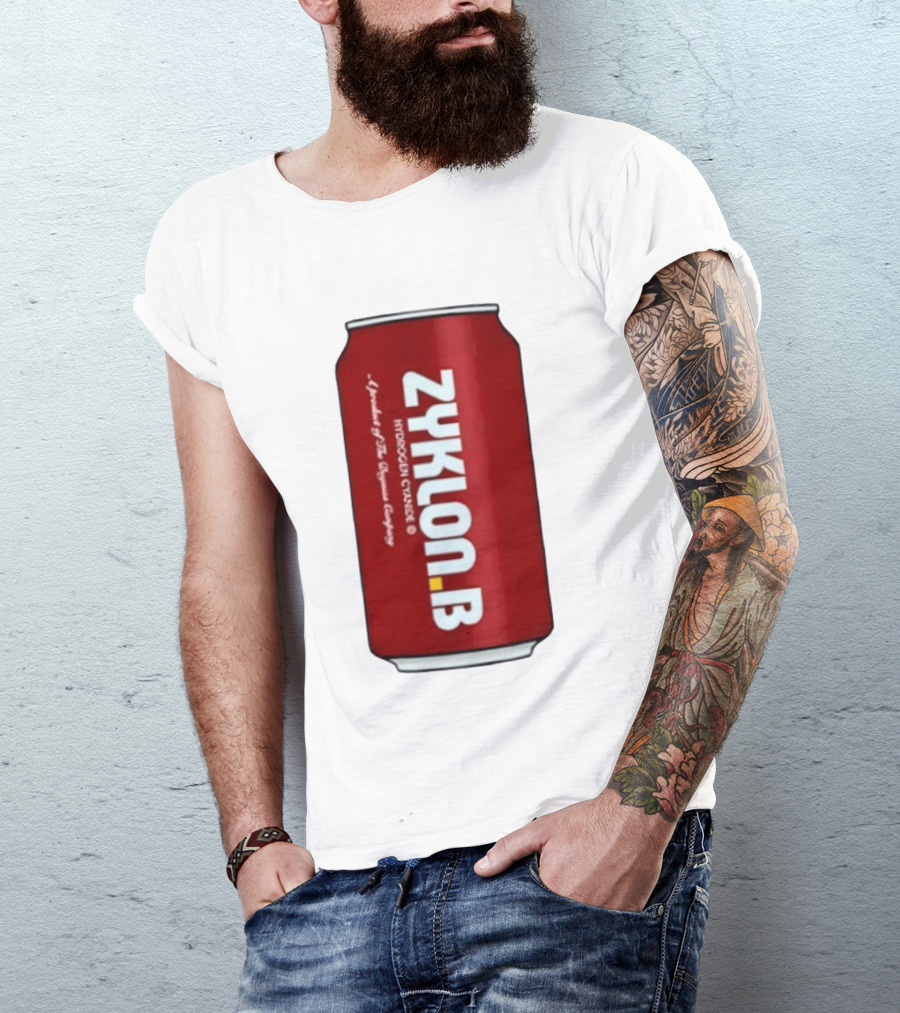 Zyklon B Hydrogen Cyanide A Product Of The Degesch Company T-Shirt