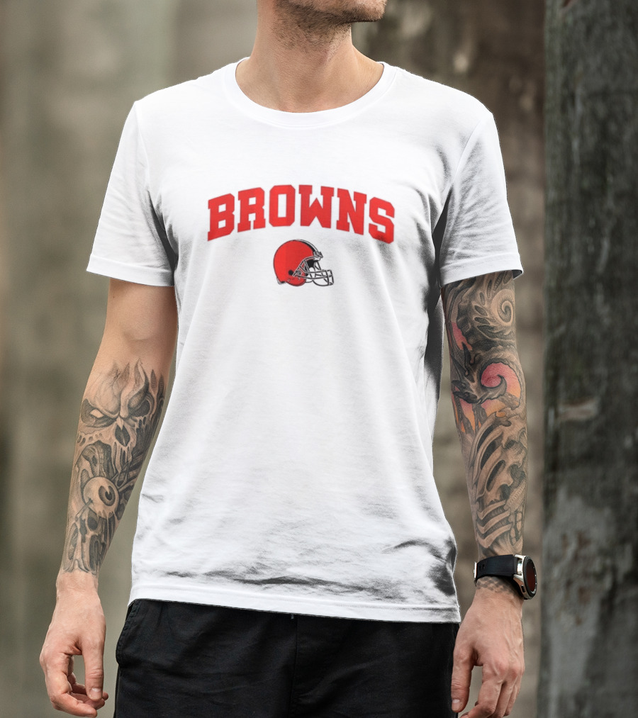 Cleveland Browns 2026 Season This Gardener Loves The Browns Helmet Football T-Shirt