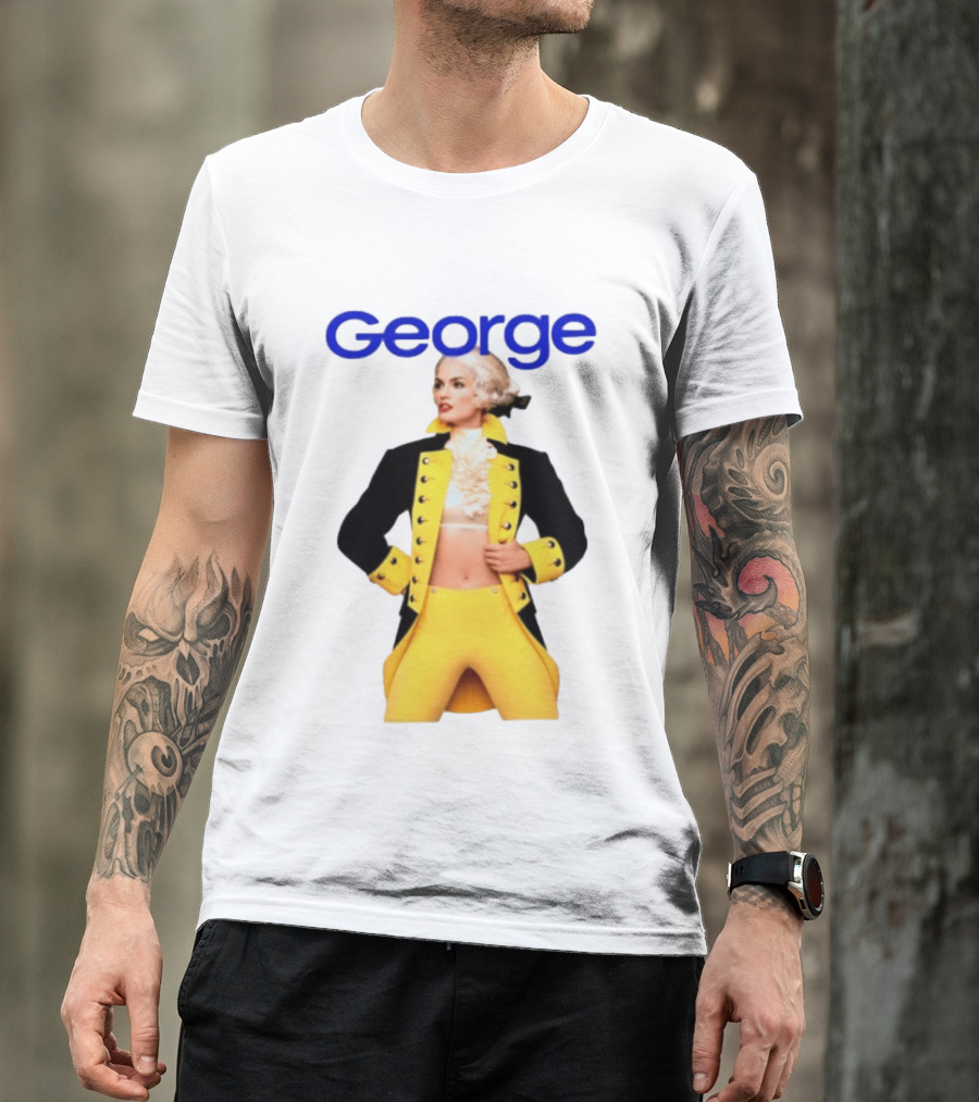 George Founding Fathers Historical Costume Colonial Attire T-Shirt