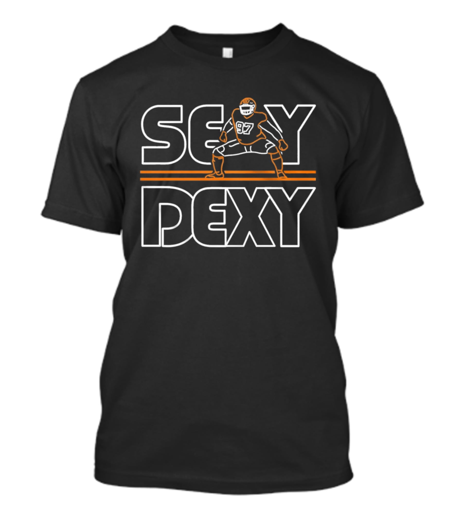 Sexy Dexy Dexter Lawrence II Number 97 Football Player T-Shirt