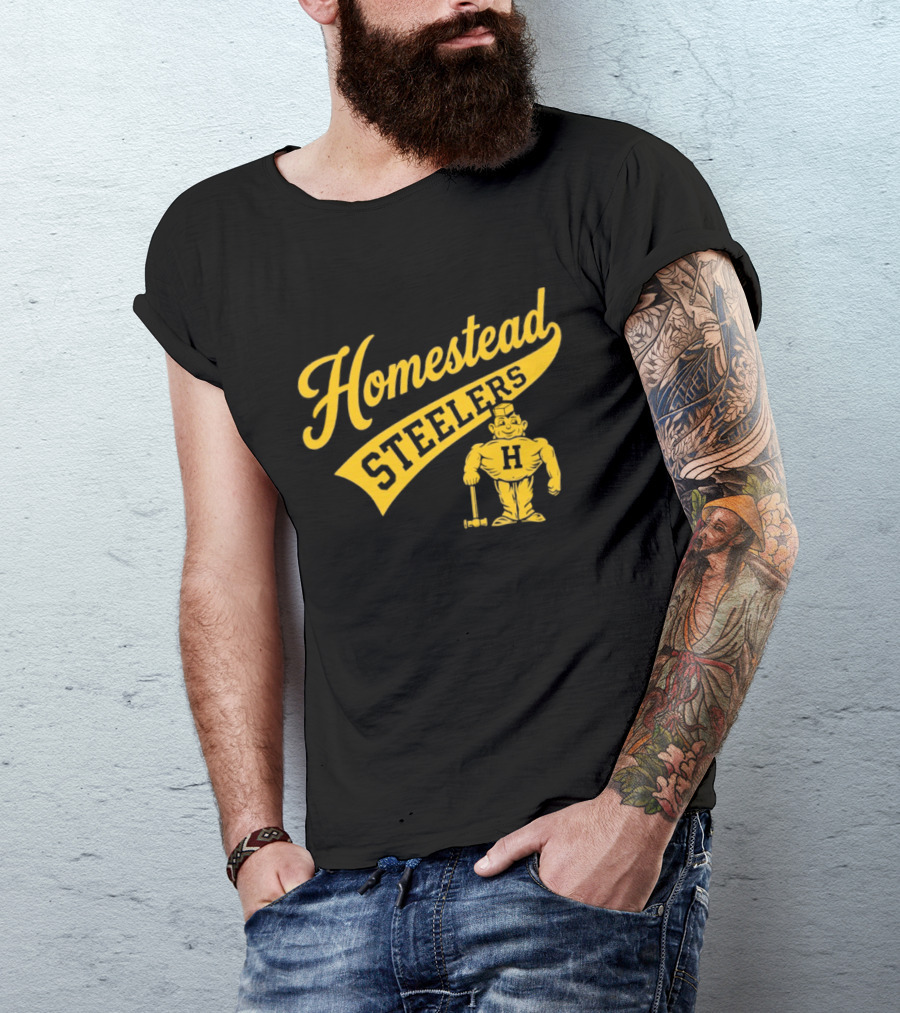 Homestead High Steelers H T-Shirt
