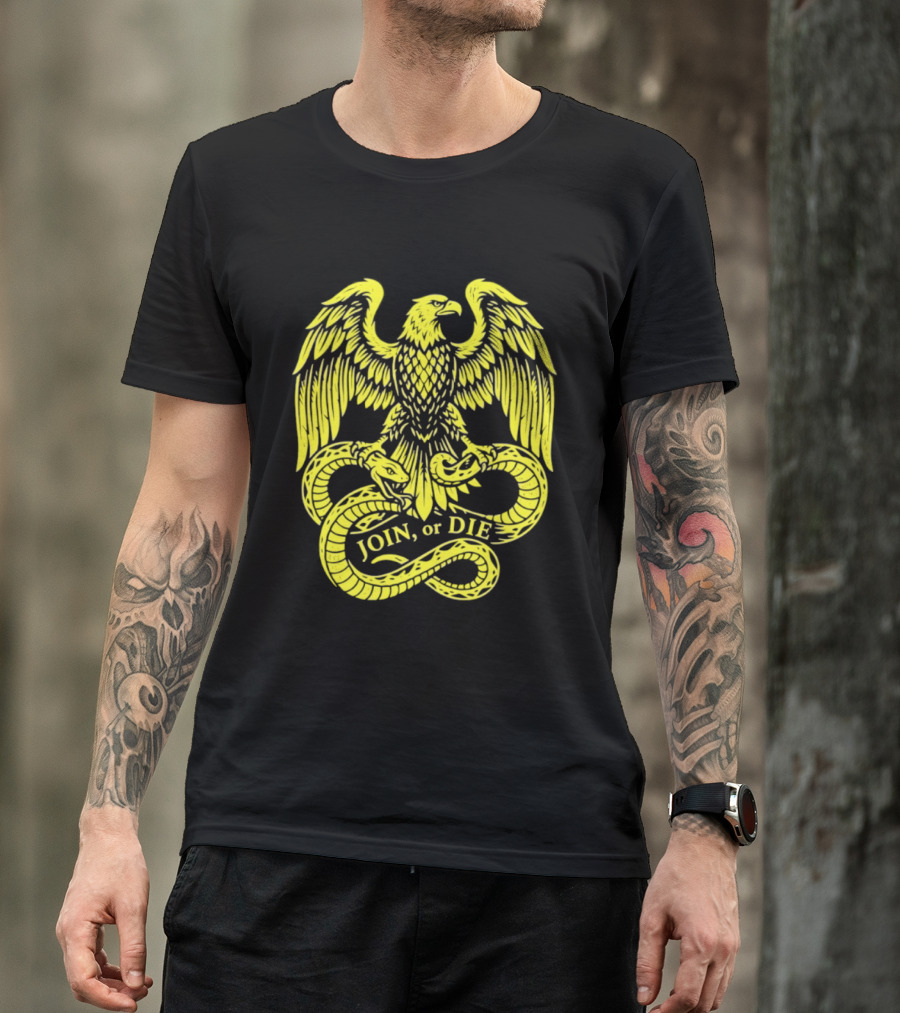 Join Or Die Eagle Snake T-Shirt