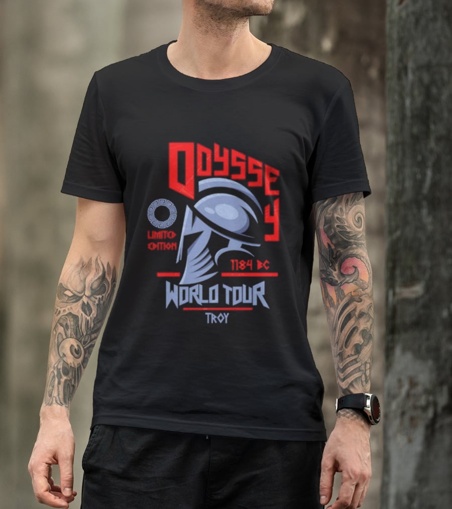 Odyssey Limited Edition World Tour 1184 BC Troy T-Shirt
