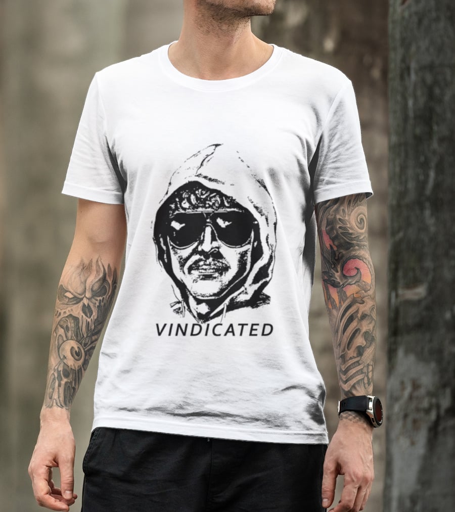 Unabomber Image Vindicated T-Shirt