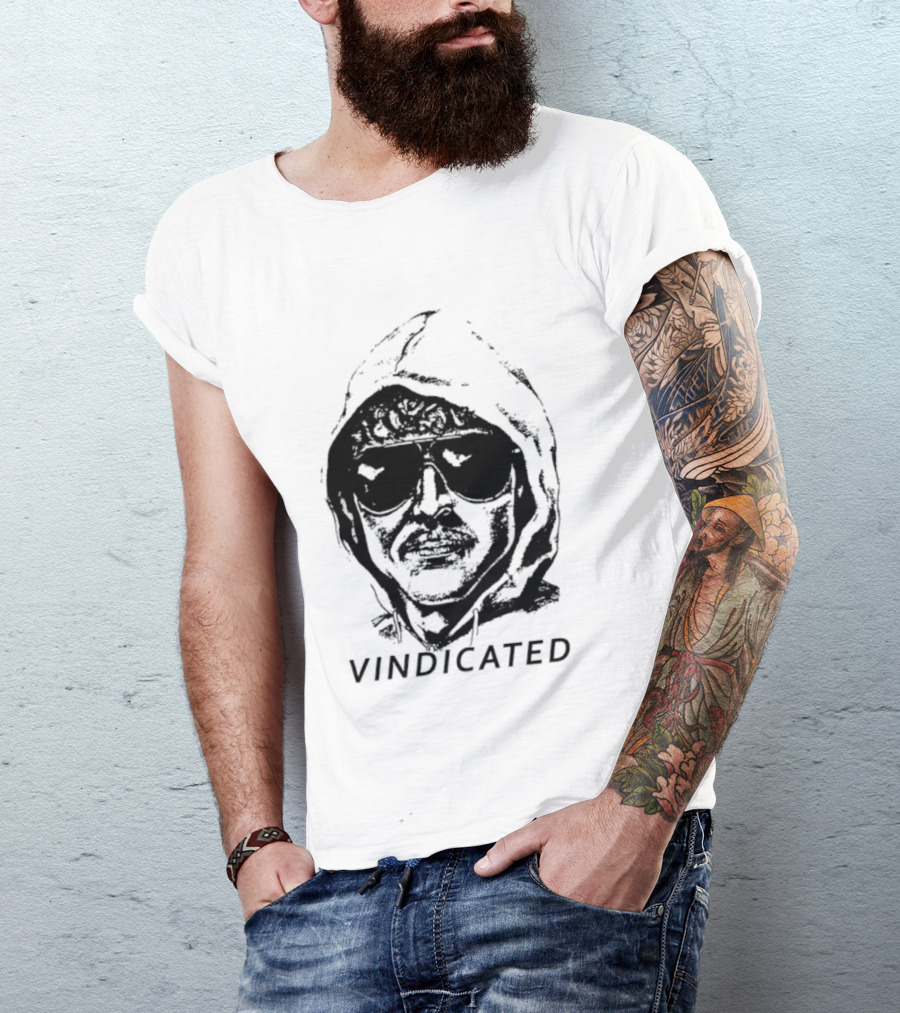 Unabomber Image Vindicated T-Shirt