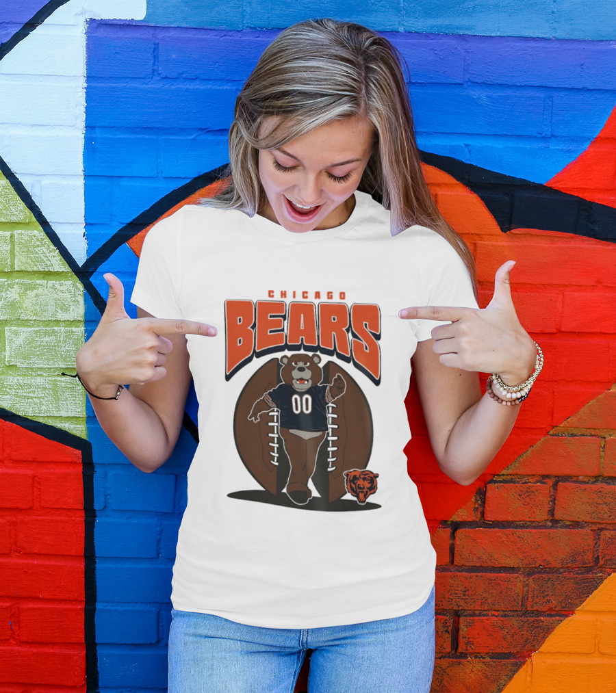 Chicago Bears Staley Da Bear Football Mania 2026 T-Shirt