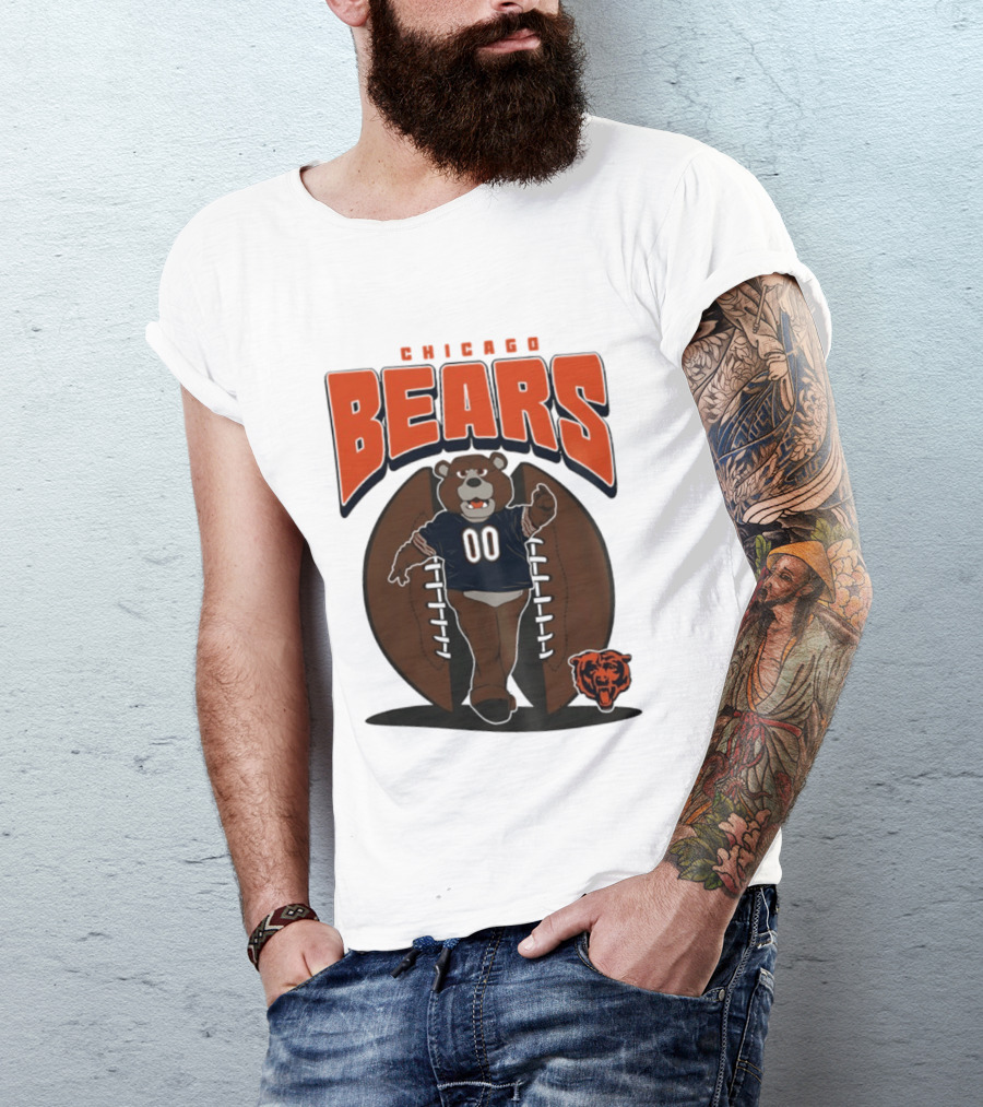 Chicago Bears Staley Da Bear Football Mania 2026 T-Shirt