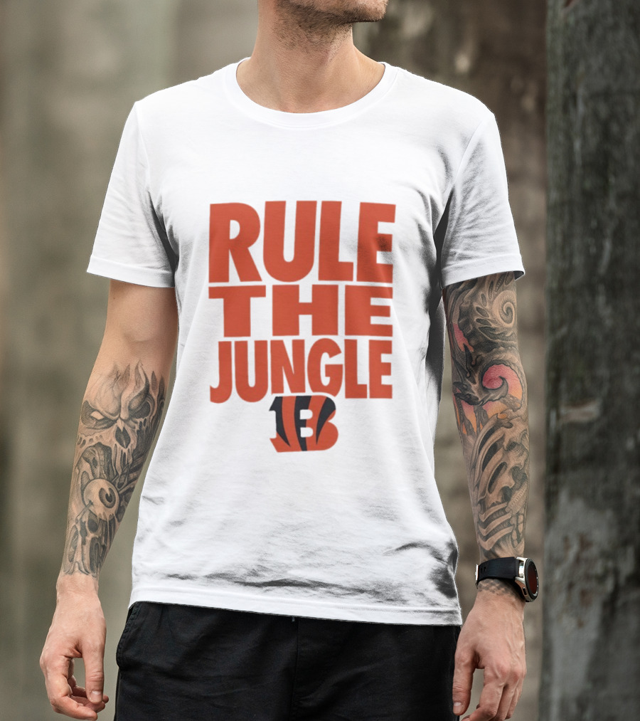 Cincinnati Bengals Rule The Jungle Bengals B T-Shirt
