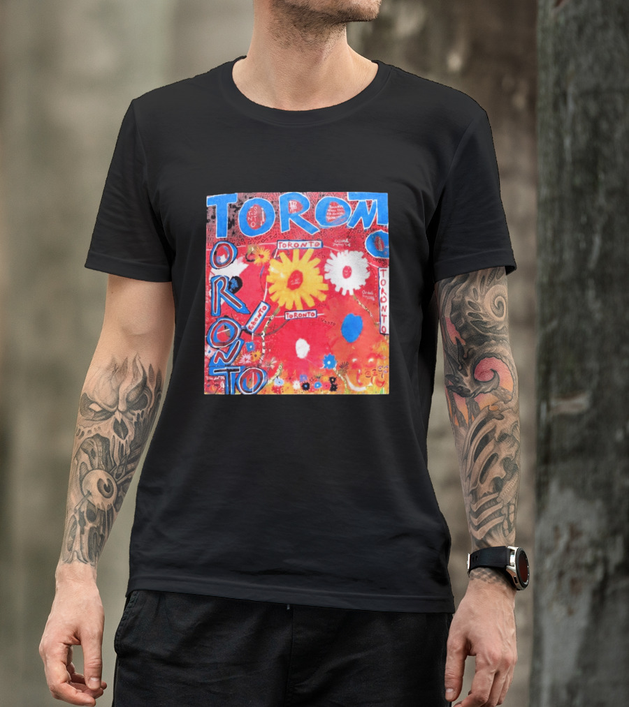Dylan Cease Ago X Cease Eve Toronto Vibrant Floral T-Shirt