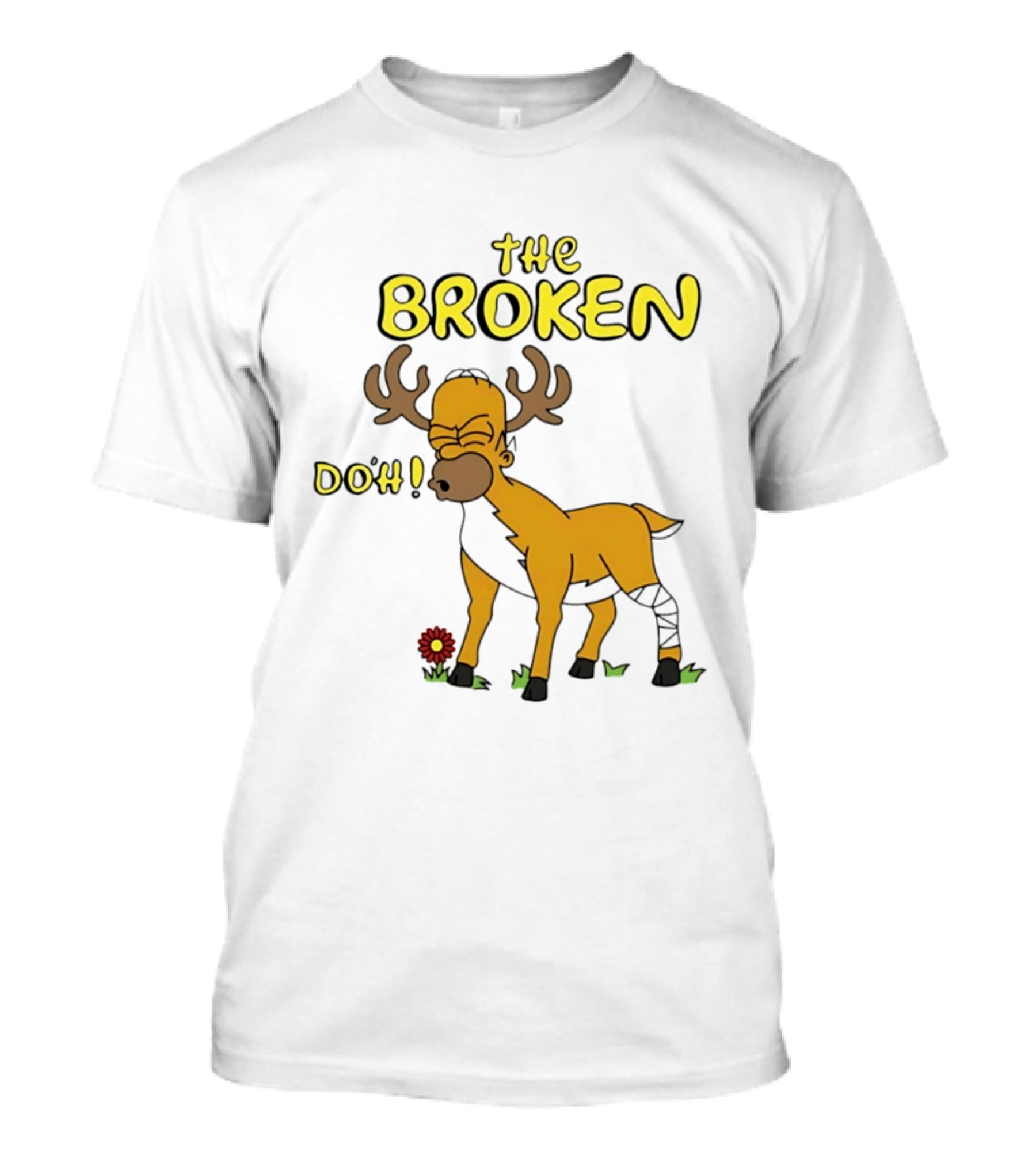 The Broken Doh Deer Homer Simpson The Simpsons T-Shirt