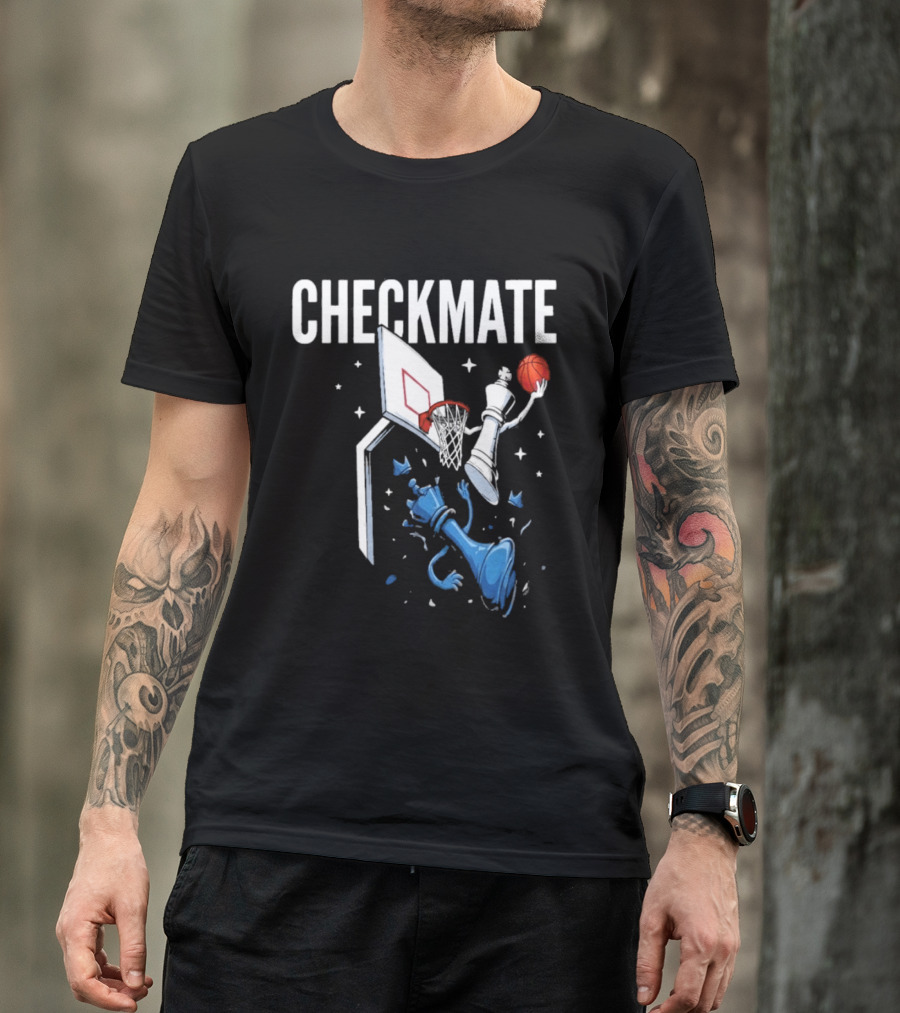 Checkmate Basketball Chess Hybrid Enes Kanter T-Shirt