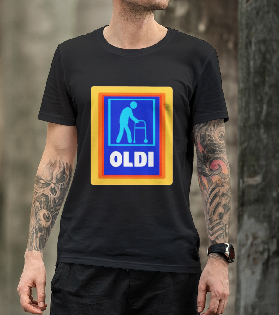 Oldi Tri Blend Walking Frame T-Shirt
