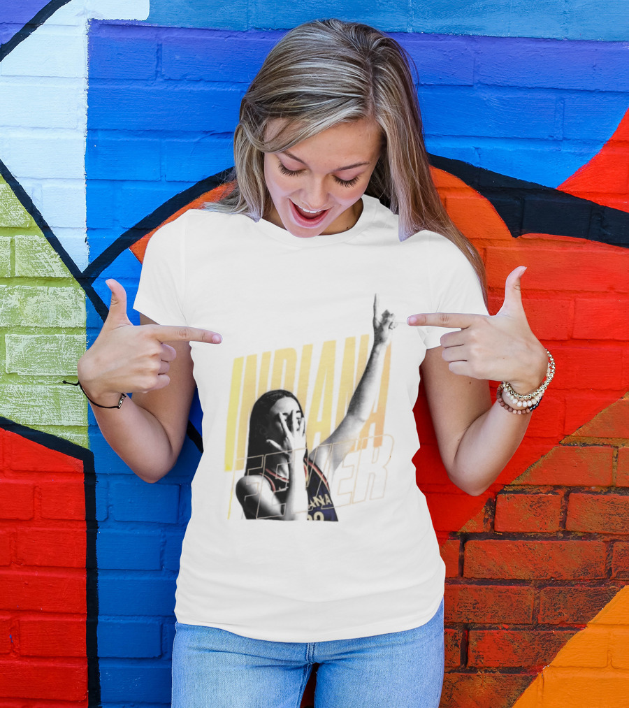 Indiana Fever Caitlin Clark Pointing Indiana Player Gesture T-Shirt