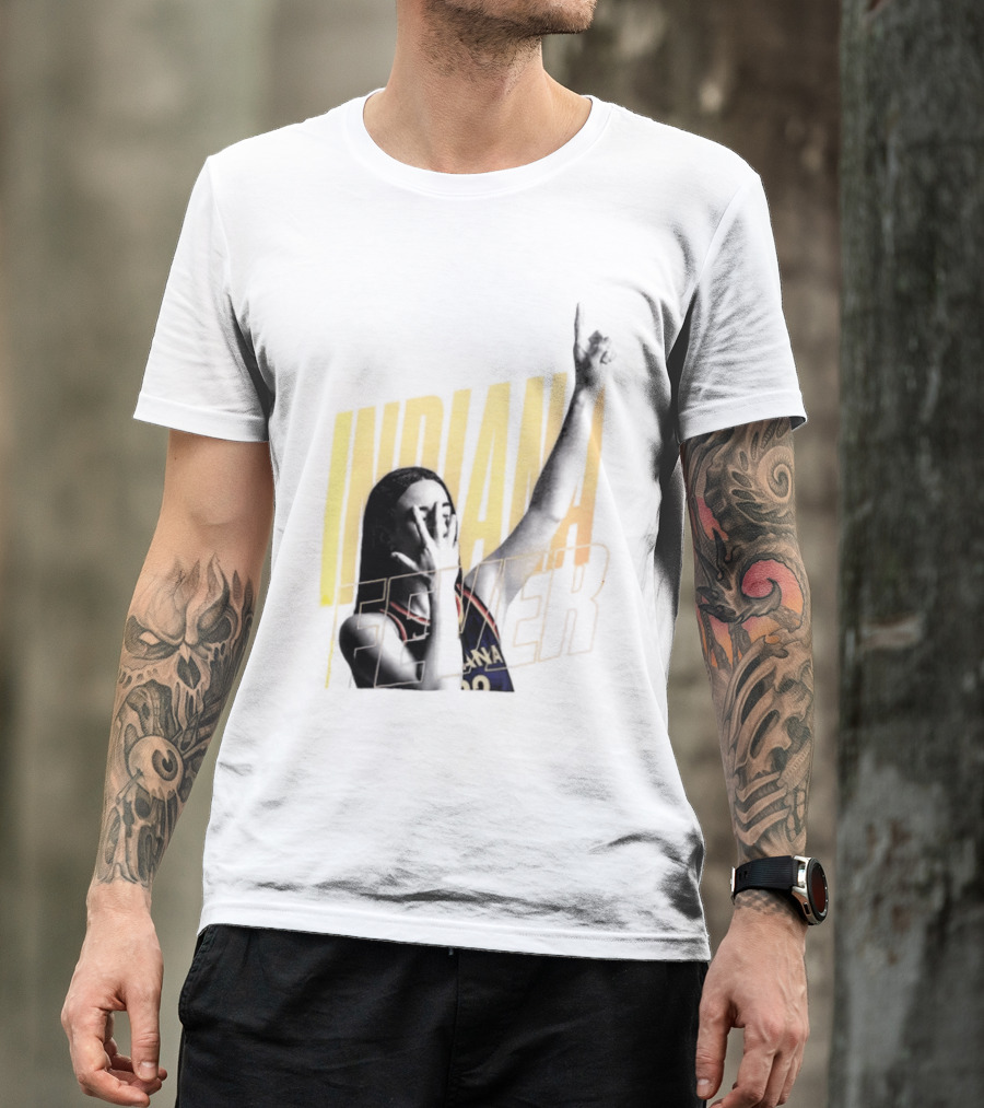 Indiana Fever Caitlin Clark Pointing Indiana Player Gesture T-Shirt