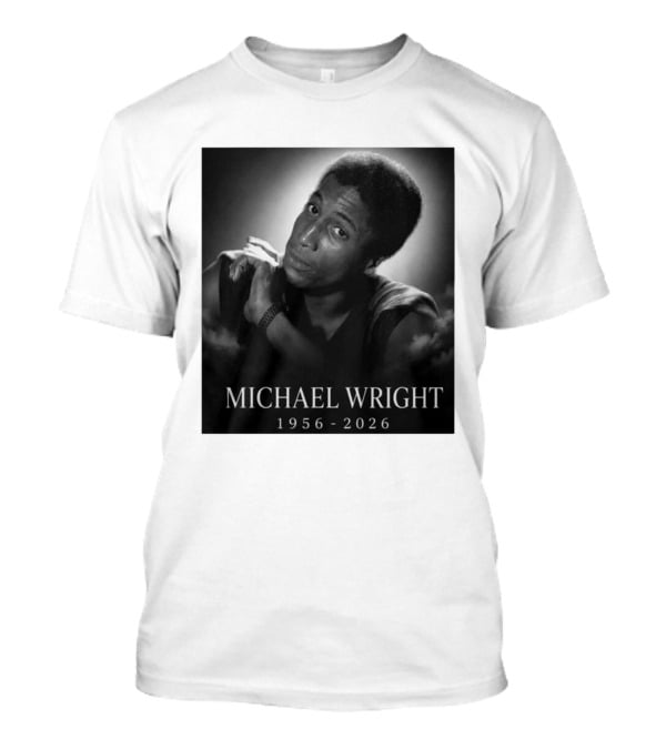 Michael Wright 1956 2026 Memoriam T-Shirt