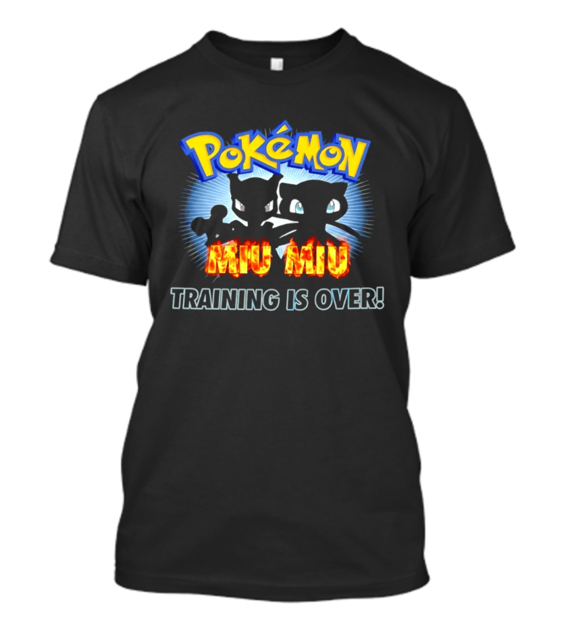 Pokémon Miu Miu Training Is Over Iconic Characters Fire T-Shirt