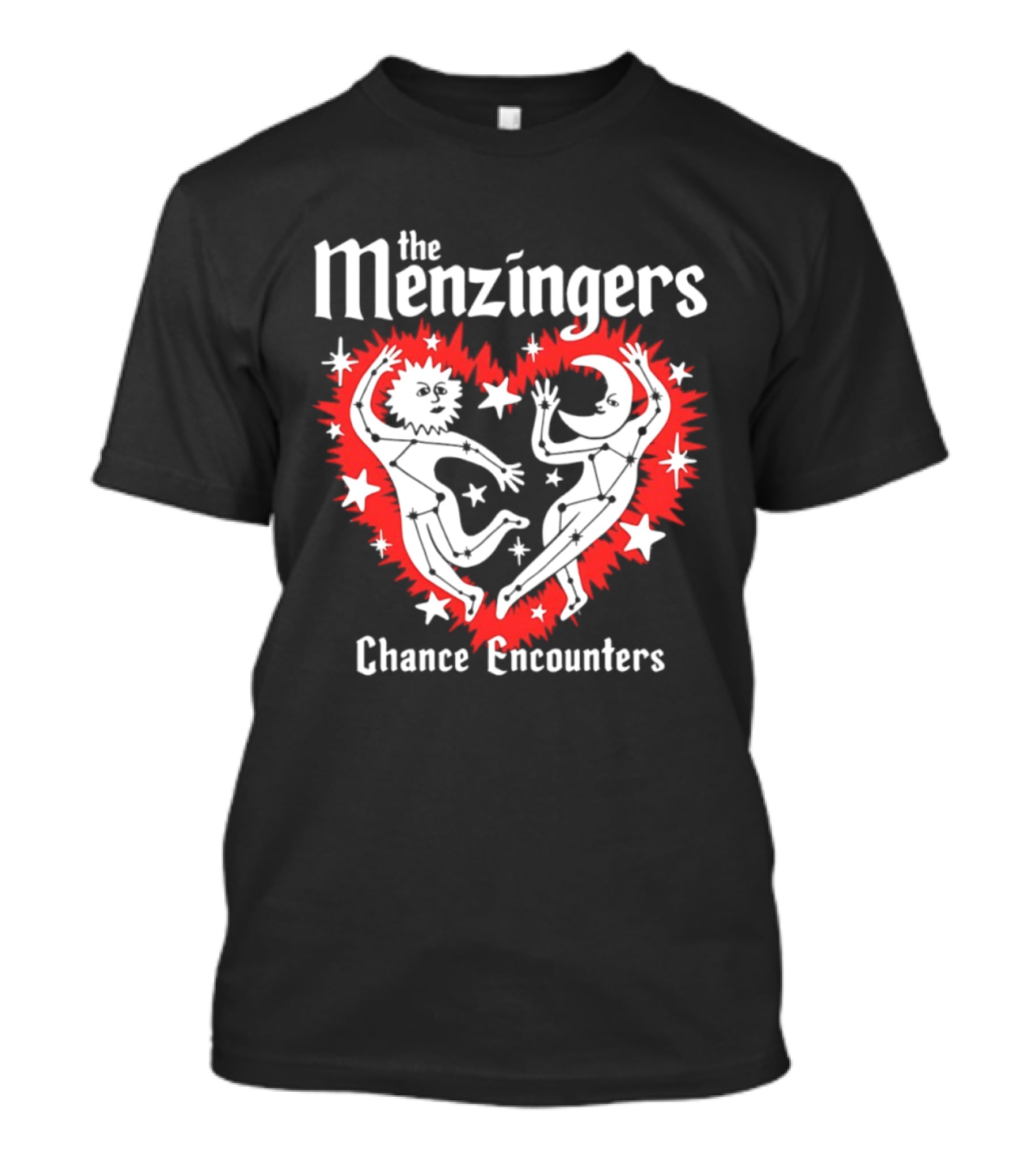 The Menzingers Chance Encounters Heart Starburst Indie Rock T-Shirt