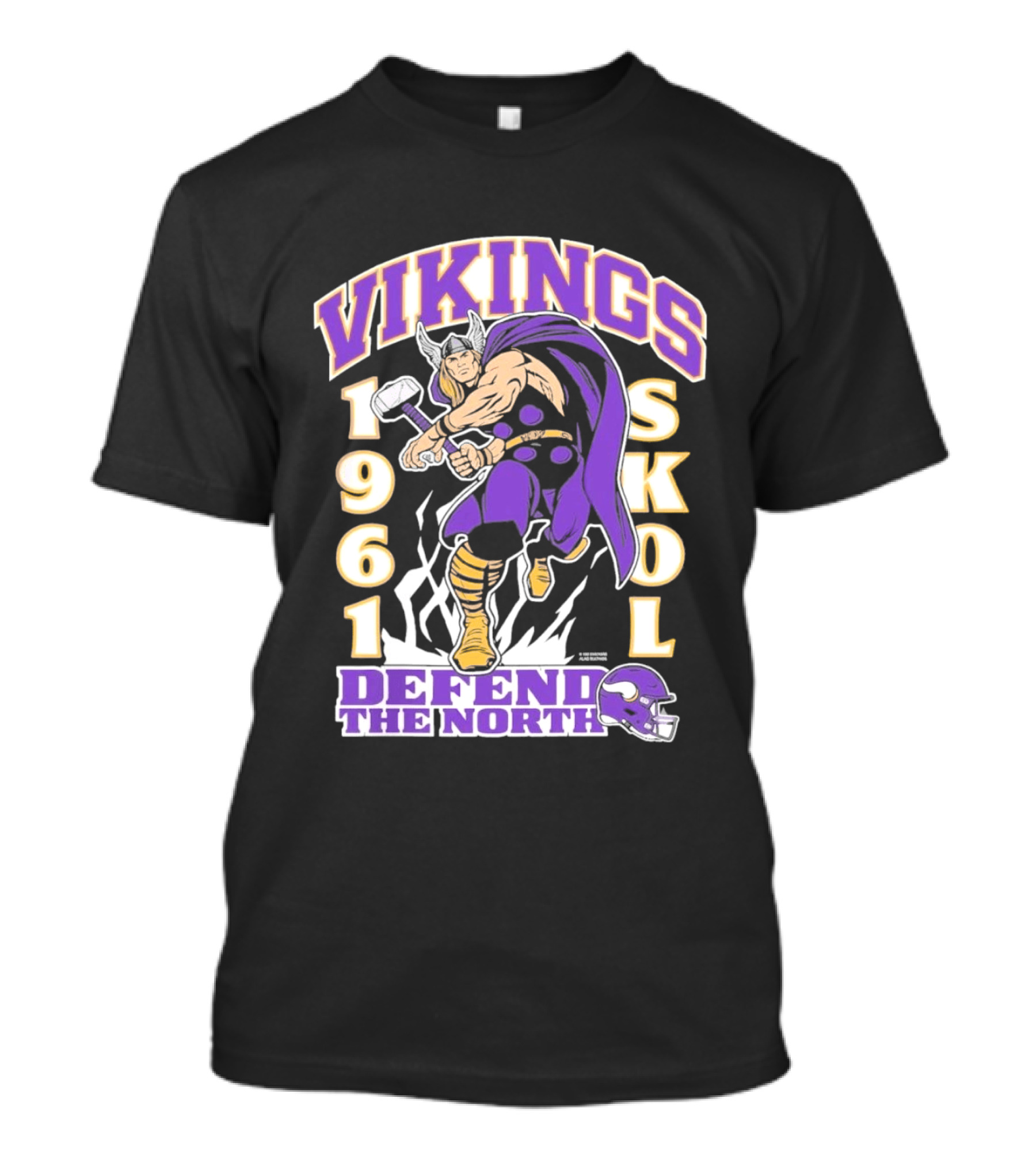Vikings Defend The North Skol 1961 Minnesota T-Shirt