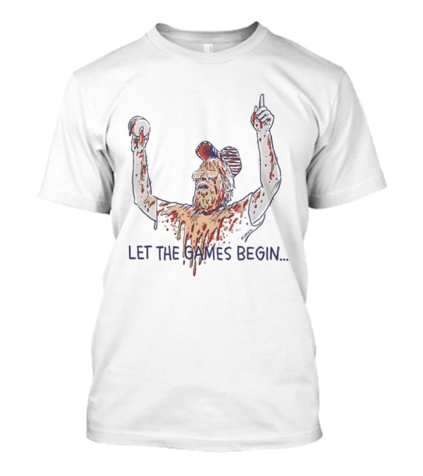 Let The Games Begin Buffalo Bills Football Fan Celebration T-Shirt