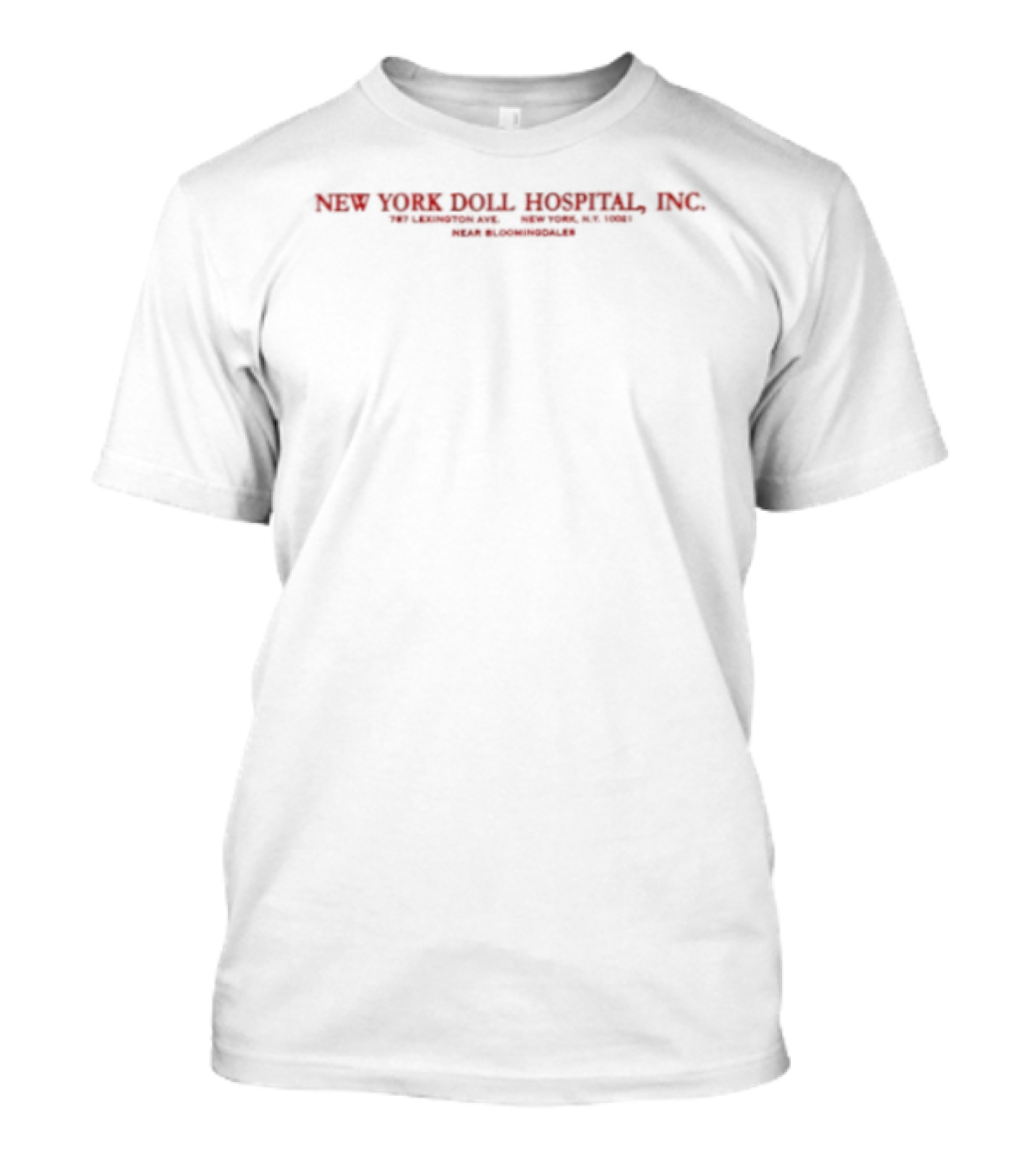NY Doll Hospital Inc 787 Lexington Ave Bloomingdales T-Shirt