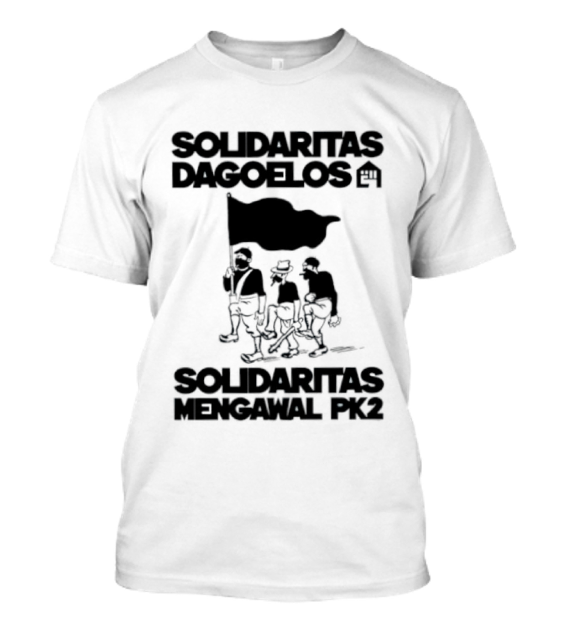 Solidaritas Dagoelos Mengawal PK2 United Activism Movement T-Shirt