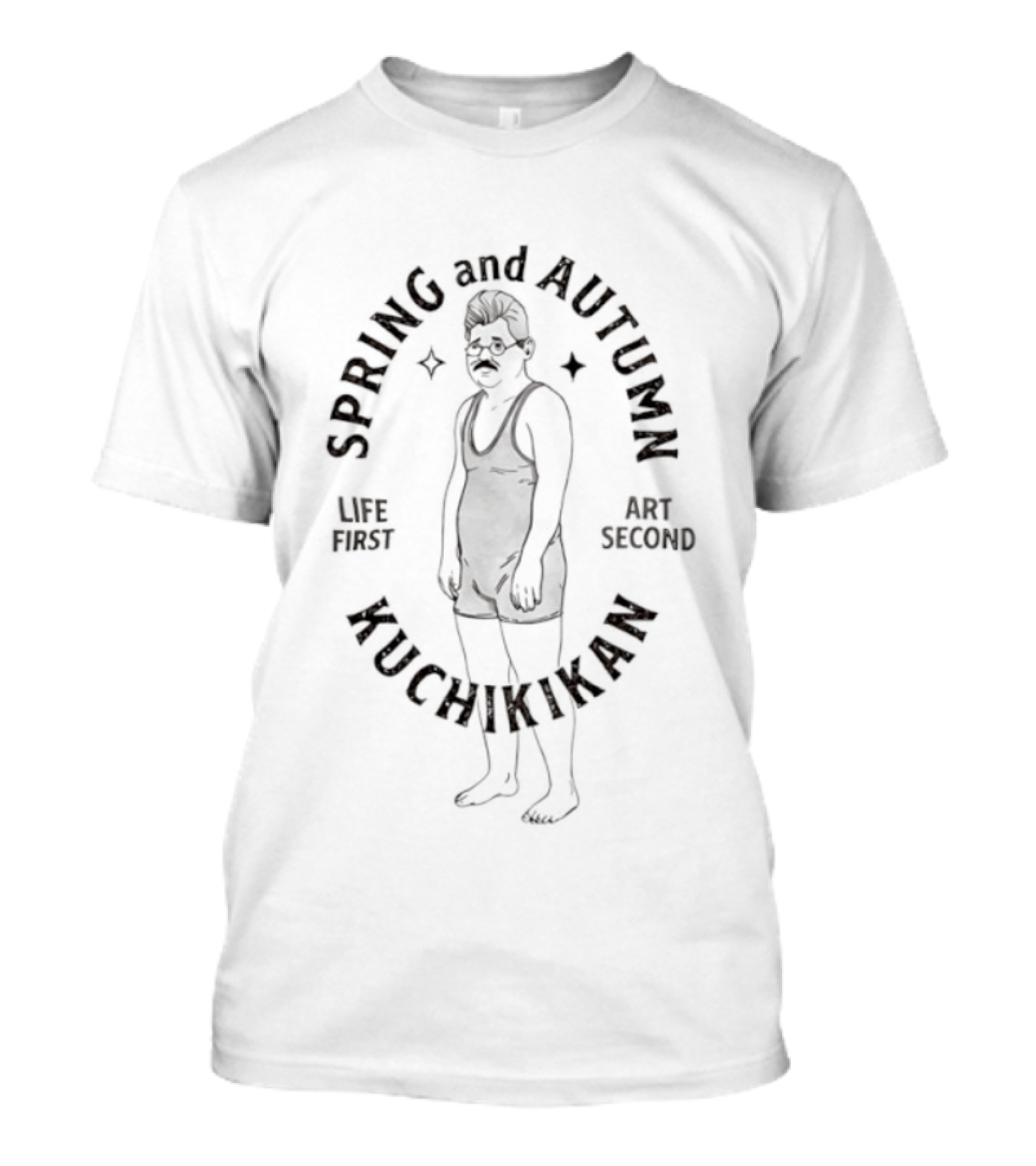 Spring And Autumn Life First Second Kuchikikan Vintage Wrestler T-Shirt