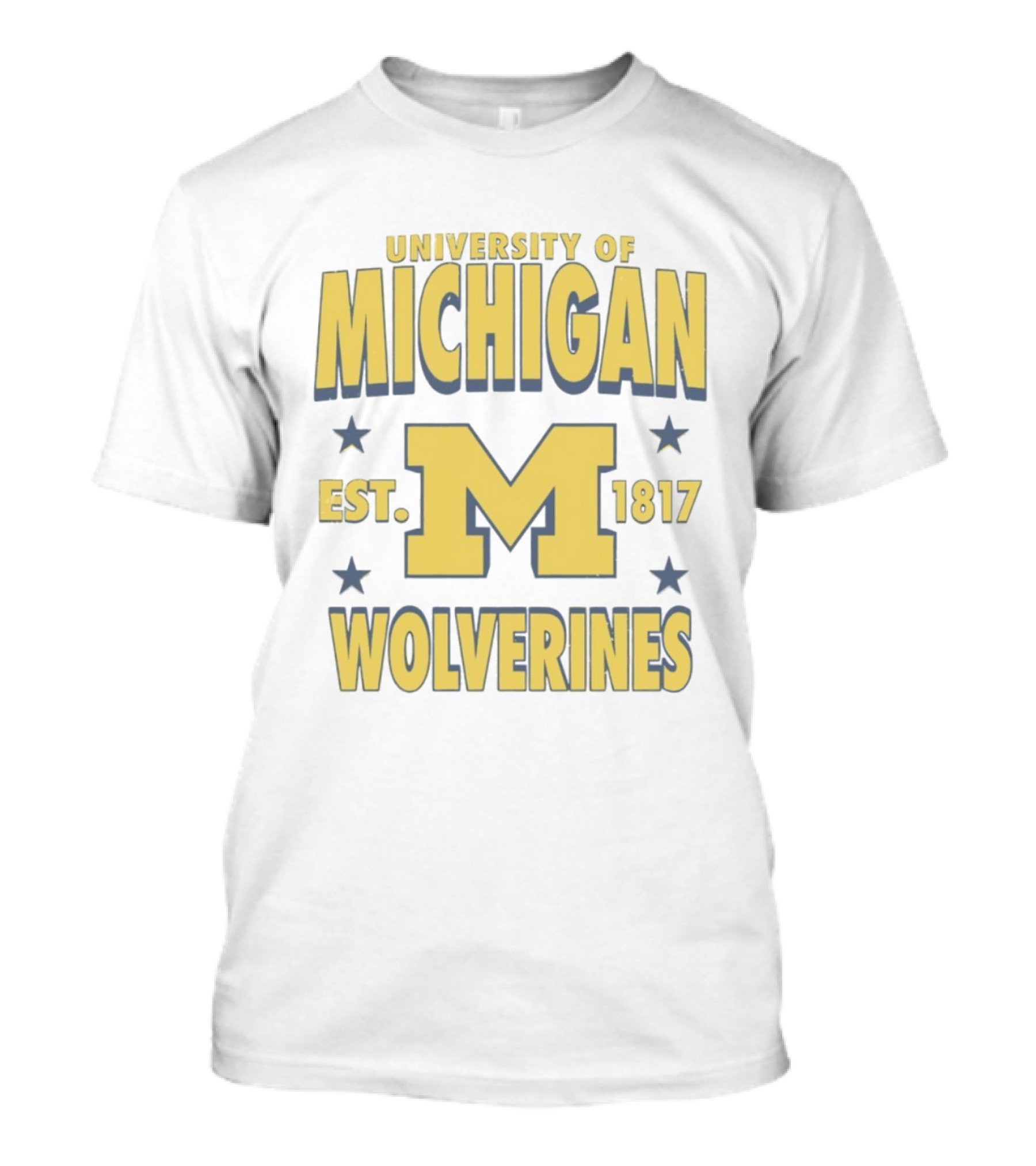 University Of Michigan Wolverines Est 1817 M T-Shirt