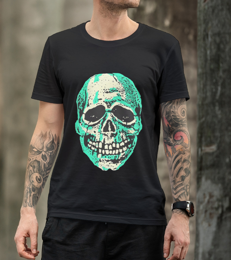 Halloween Trio Skull Spooky Gothic T-Shirt