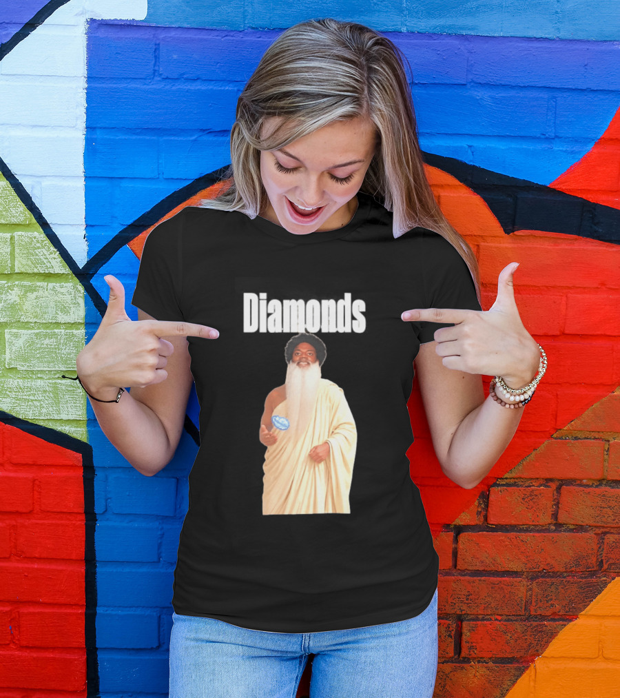 IShowSpeed La Peace Diamonds Meme Gandalf T-Shirt