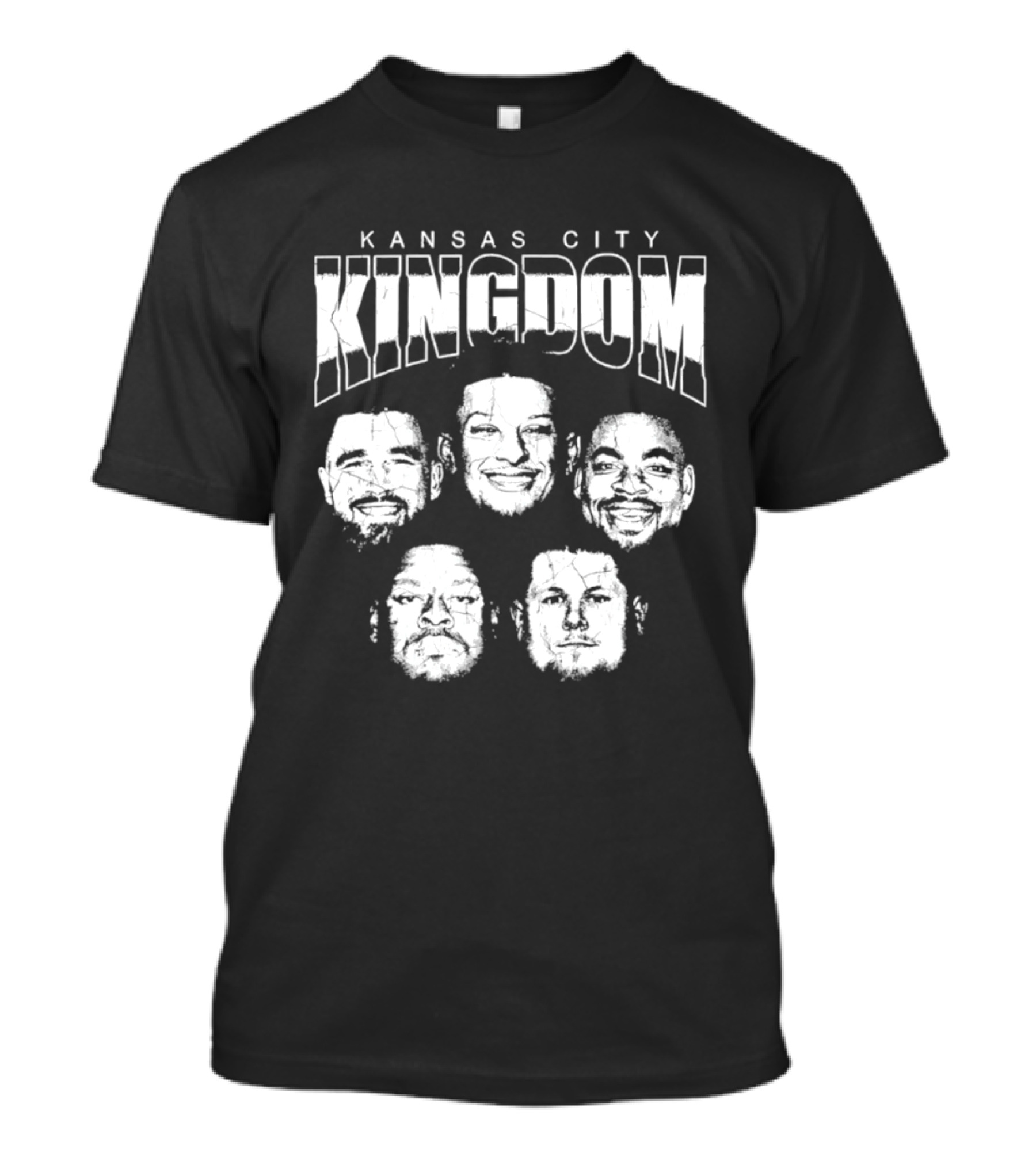 Kansas City Kingdom Travis Kelce Patrick Mahomes Chris Jones Isiah Pacheco Creed Humphrey T-Shirt
