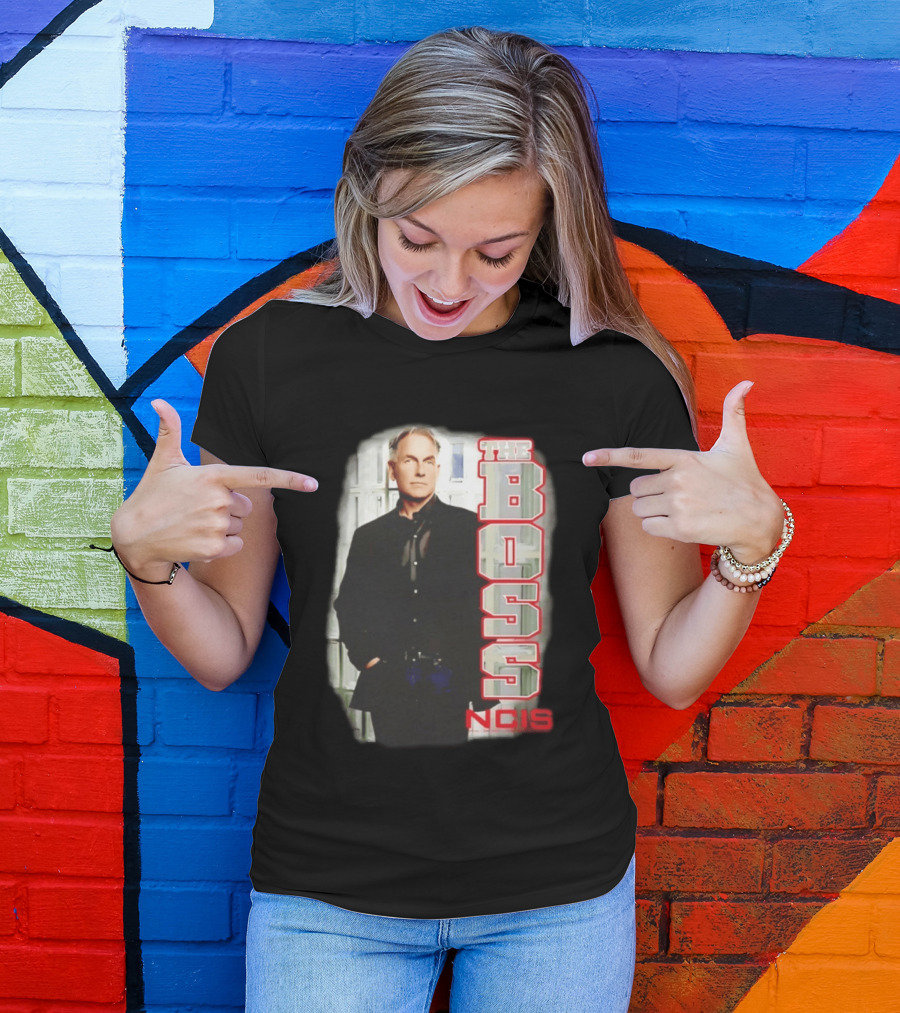 Mark Harmon The Boss NCIS Leroy Jethro Gibbs T-Shirt