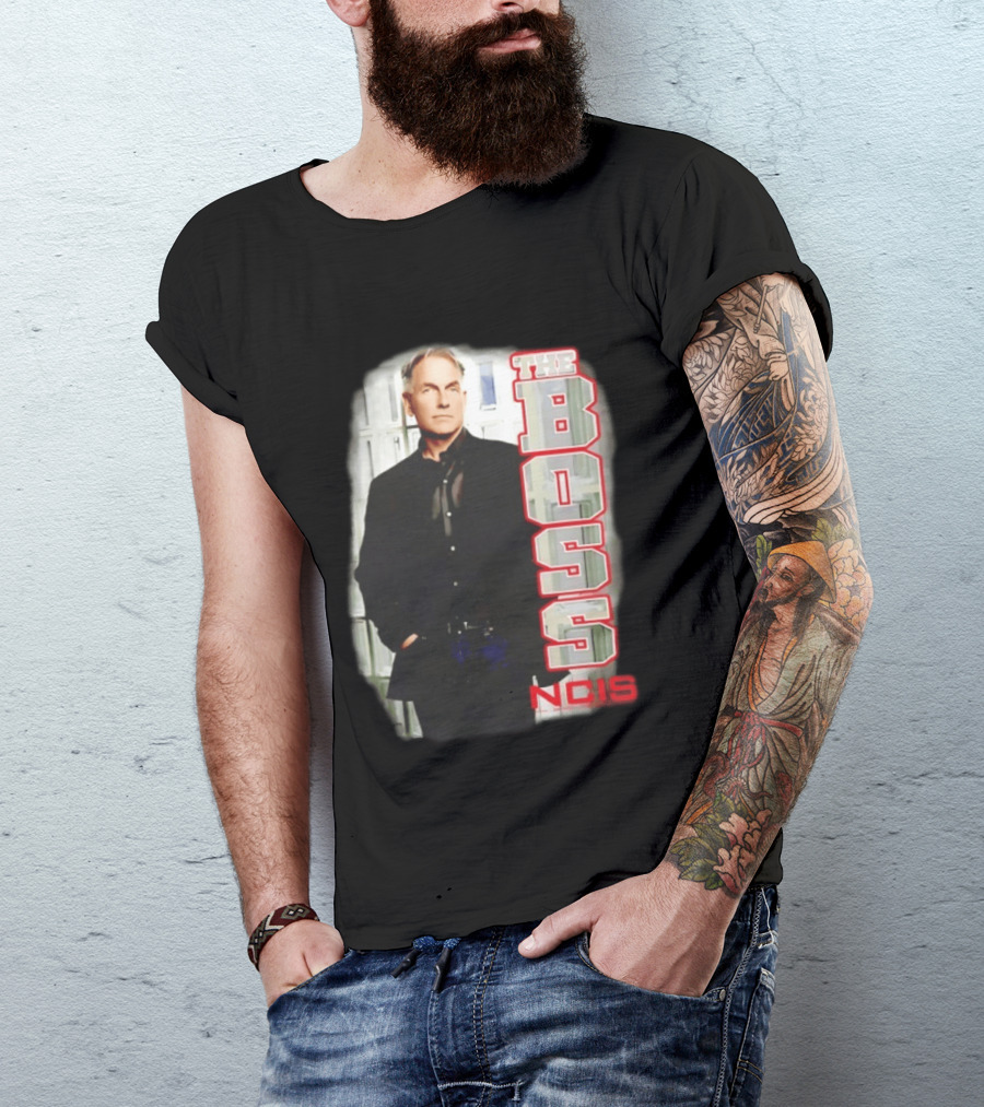 Mark Harmon The Boss NCIS Leroy Jethro Gibbs T-Shirt