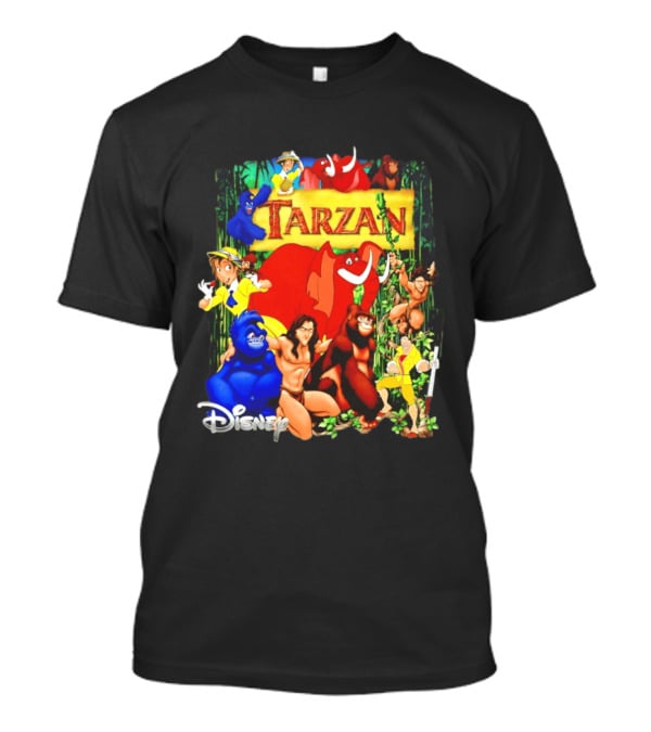 Disney Tarzan Characters Jane Porter Terk Adventure T-Shirt