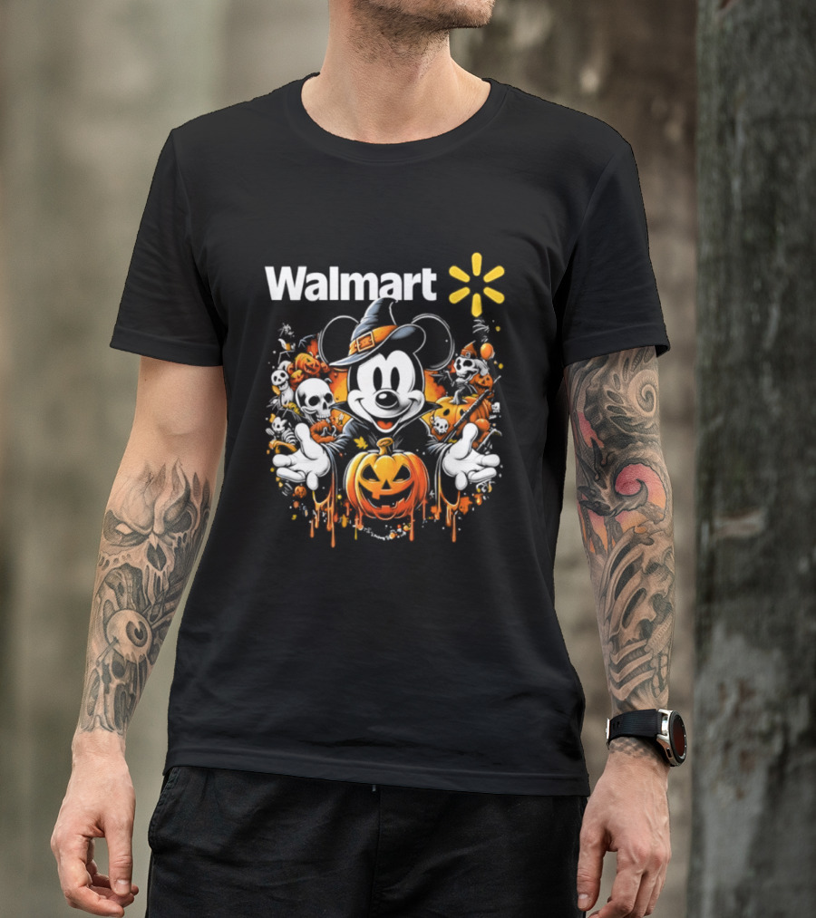 Walmart Mickey Mouse Halloween Pumpkin Magic 2026 T-Shirt