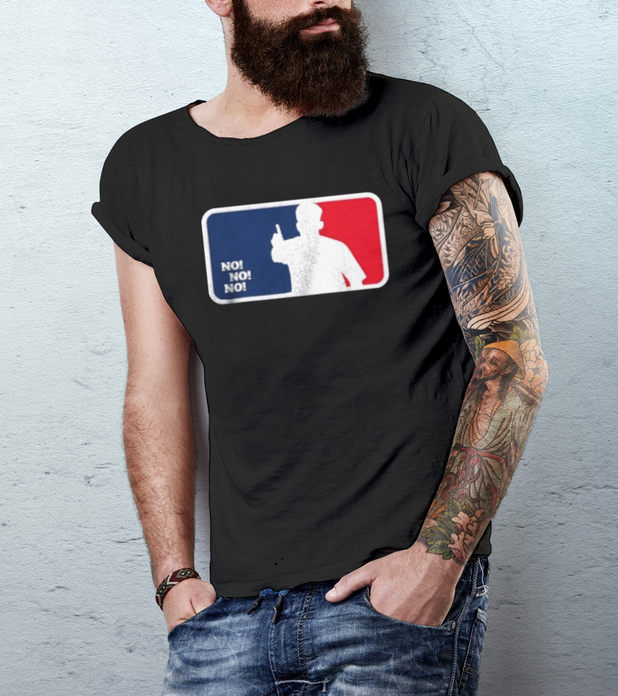 Ryan Flaherty No No No Fck You Baseball T-Shirt