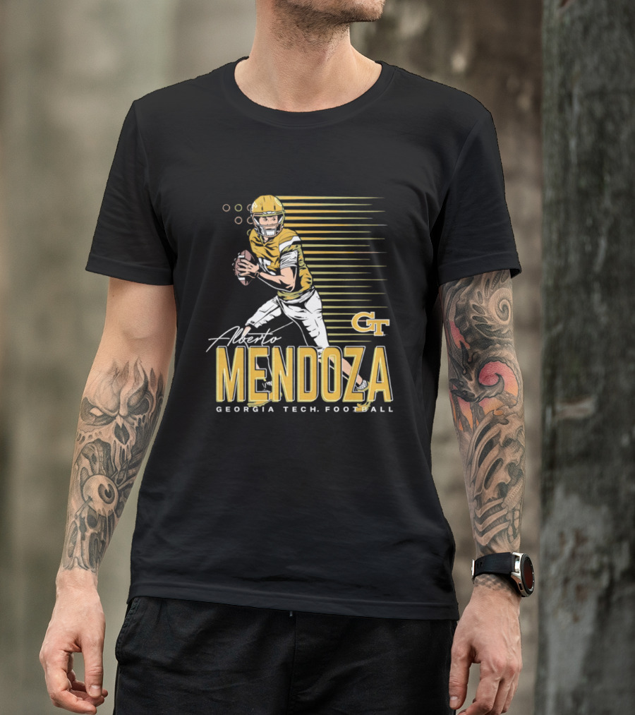 Alberto Mendoza Georgia Tech Football CT T-Shirt