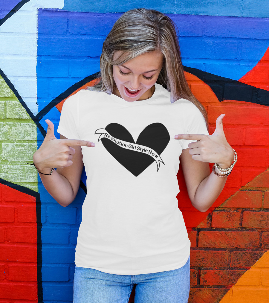 Revolution Girl Style Now Heart T-Shirt