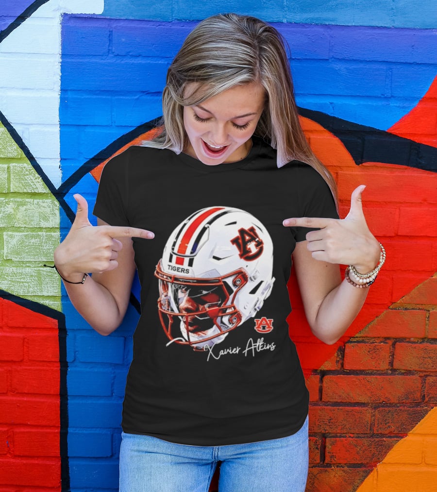 Demarcus Riddick Auburn Tigers Football Xavier Atkins Swag T-Shirt