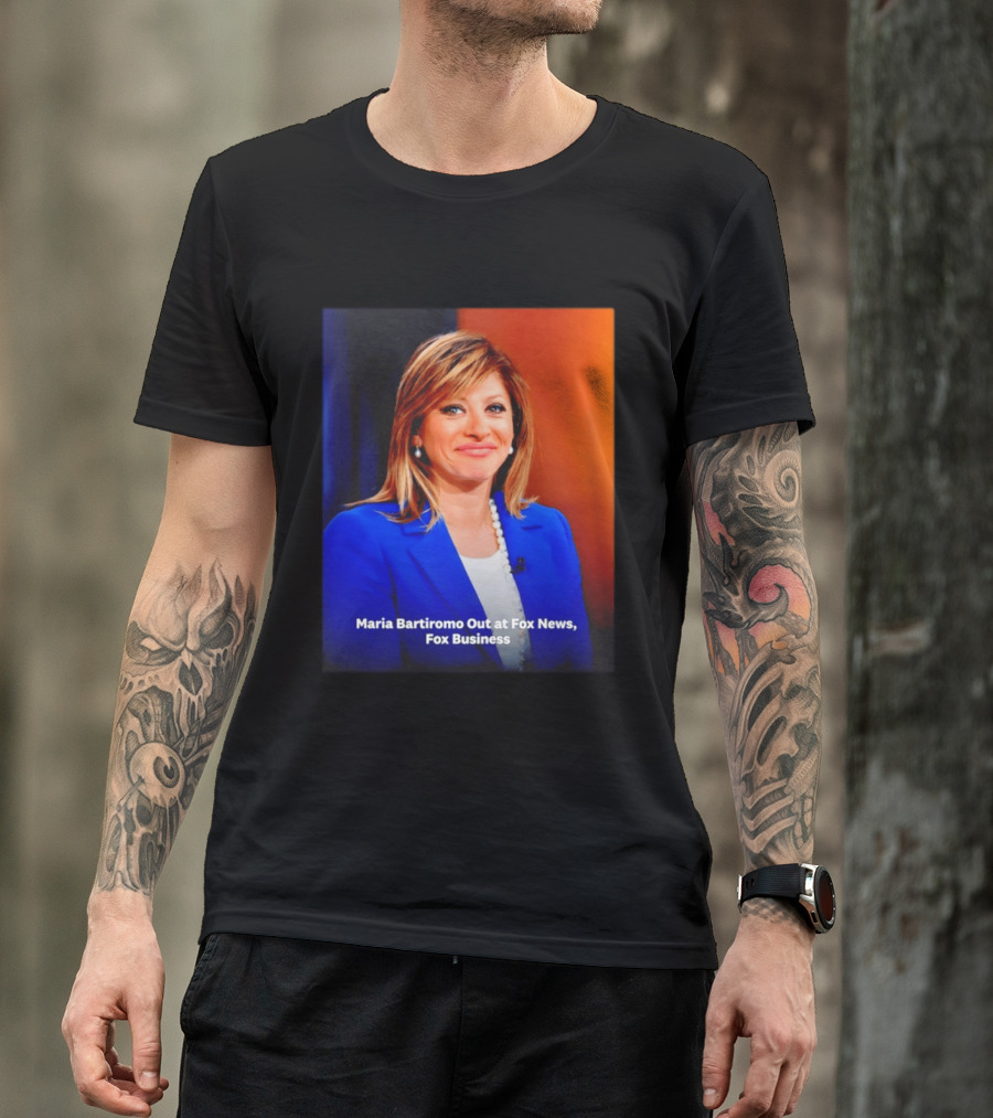 Maria Bartiromo Departure Fox Business News Media T-Shirt
