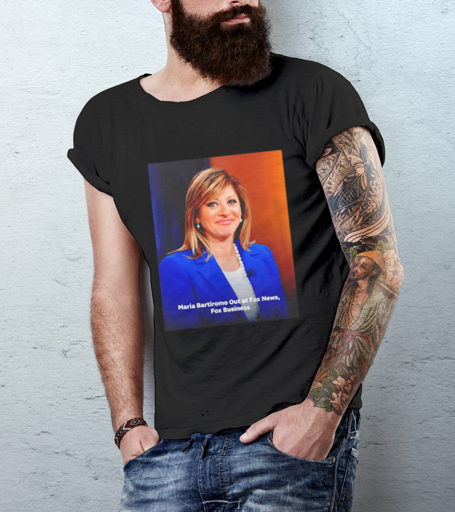 Maria Bartiromo Departure Fox Business News Media T-Shirt