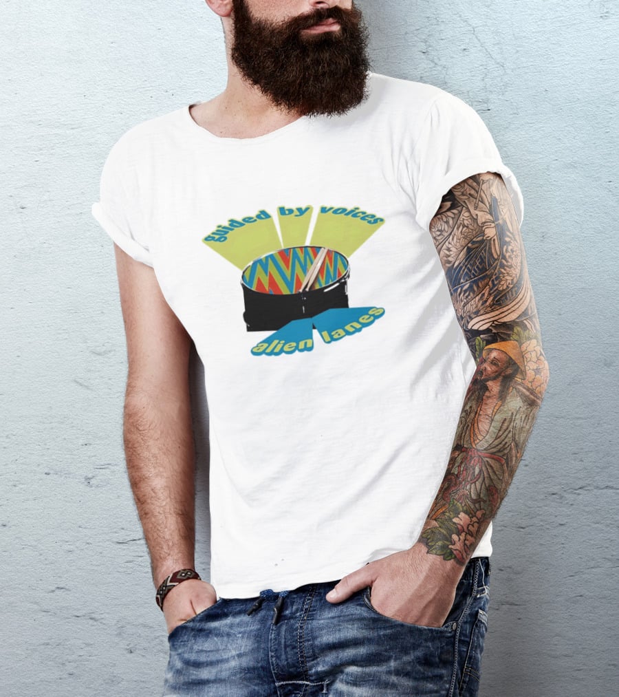 Guided By Voices Alien Lanes Drum Art TomTom T-Shirt