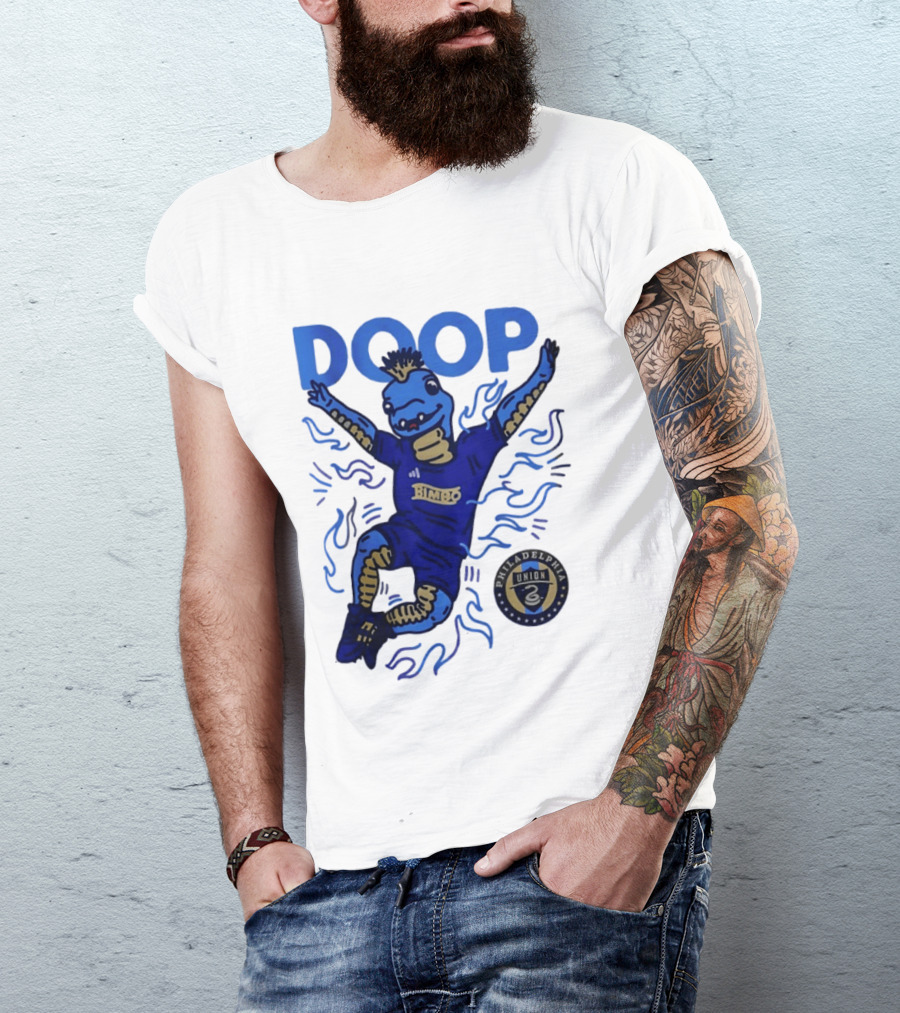 Philadelphia Union Phang Doop Celebration Bimbo Soccer T-Shirt