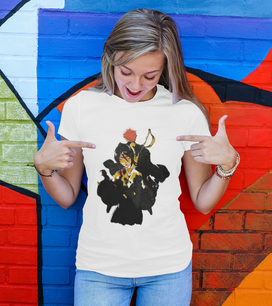 Rukia Kuchiki And Ichigo Kurosaki Spirit Battle Bleach Anime Fan Favorite Characters T-Shirt