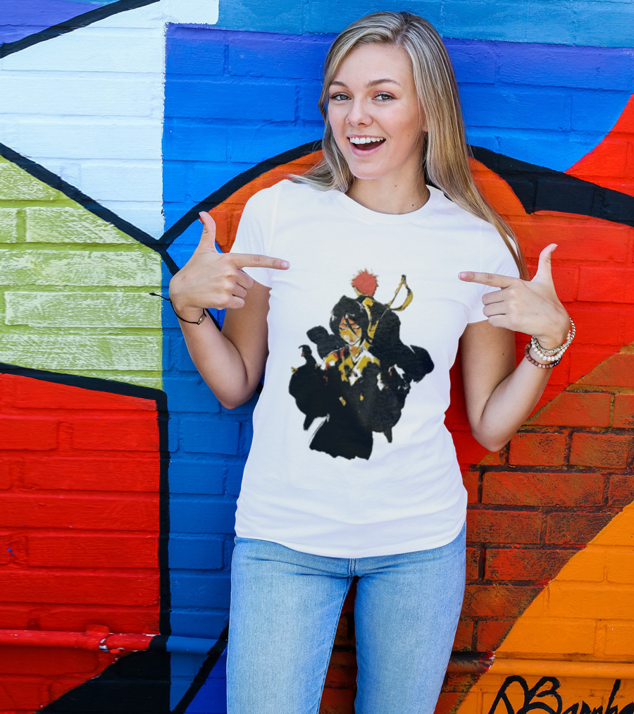 Rukia Kuchiki And Ichigo Kurosaki Spirit Battle Bleach Anime Fan Favorite Characters T-Shirt
