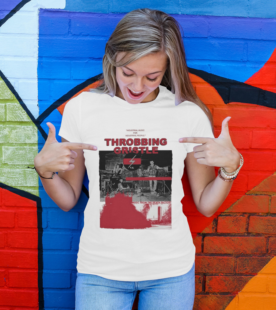 Throbbing Gristle T.G. Industrial Music From The Death Factory T-Shirt